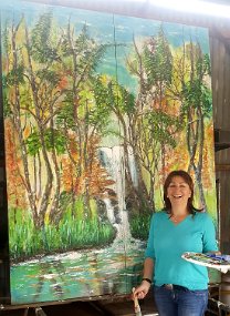 Schranktüren in Australien SCHRANKTÜREN BEMALT (Geschenk), Größe 200 x 180cm